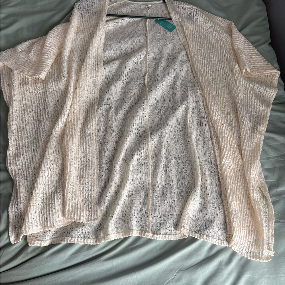Maurices Cream kimono